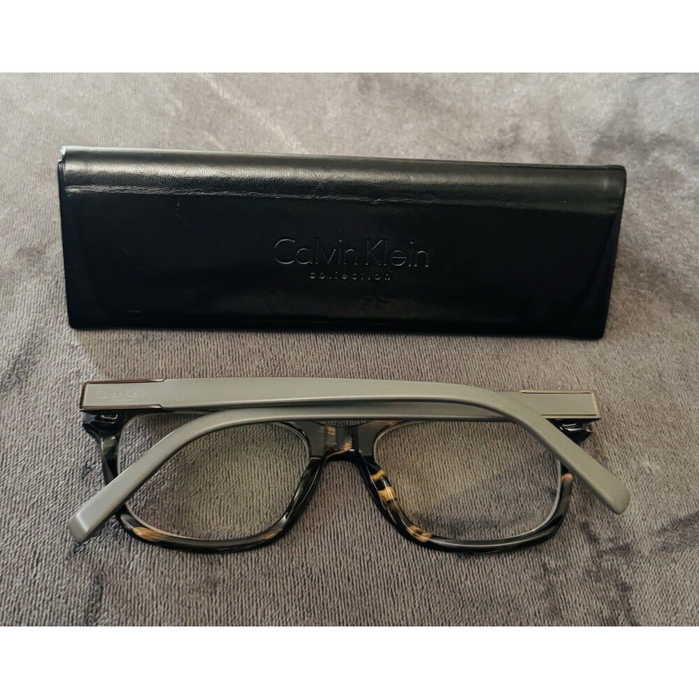 Calvin Klein Collection-Prescription Glasses-Tortoise Frames/Hard Case Included